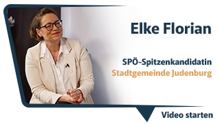 Elke Florian – SPÖ-Spitzenkandidatin, Stadtgemeinde Judenburg - Video starten